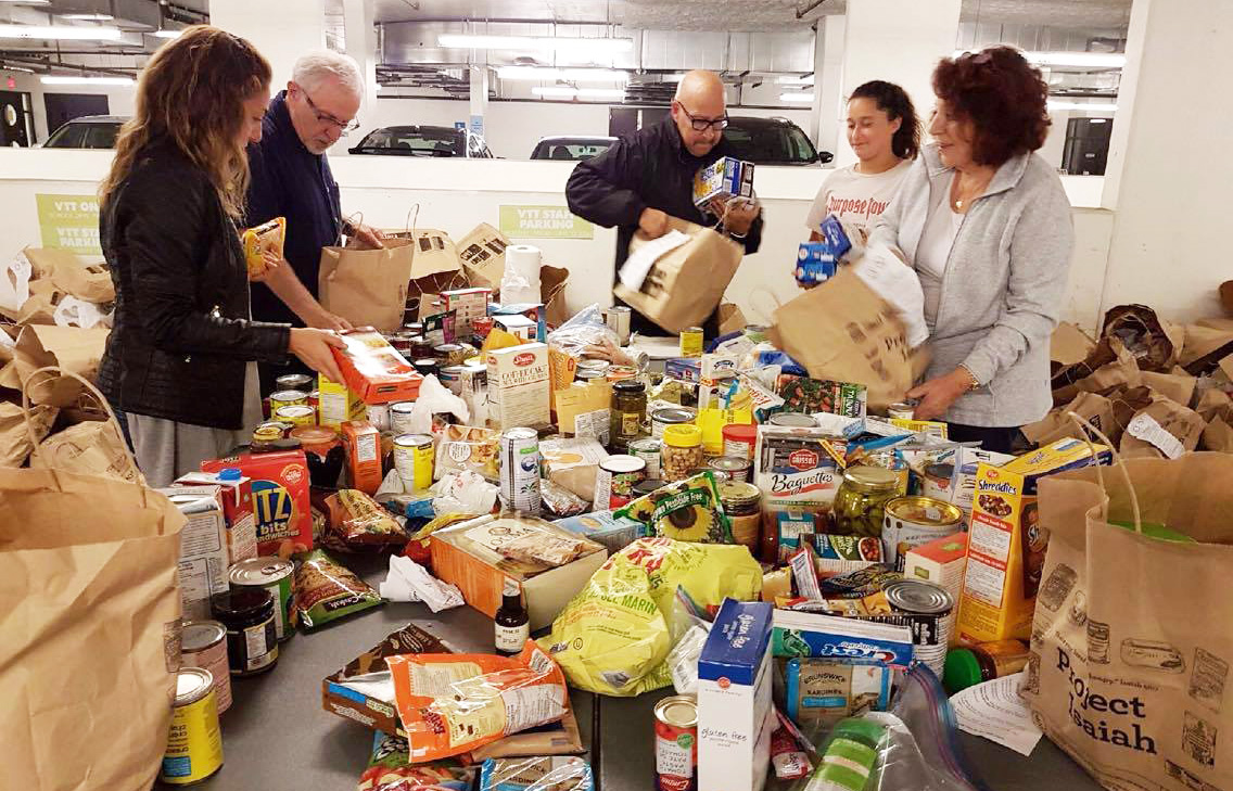 a food bank