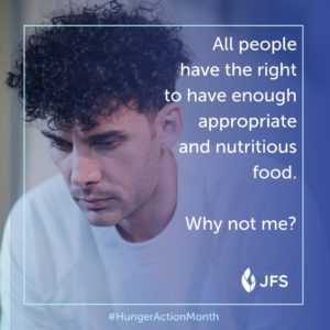 All people have the right to have enough appropriate and nutritious food. Why not me?