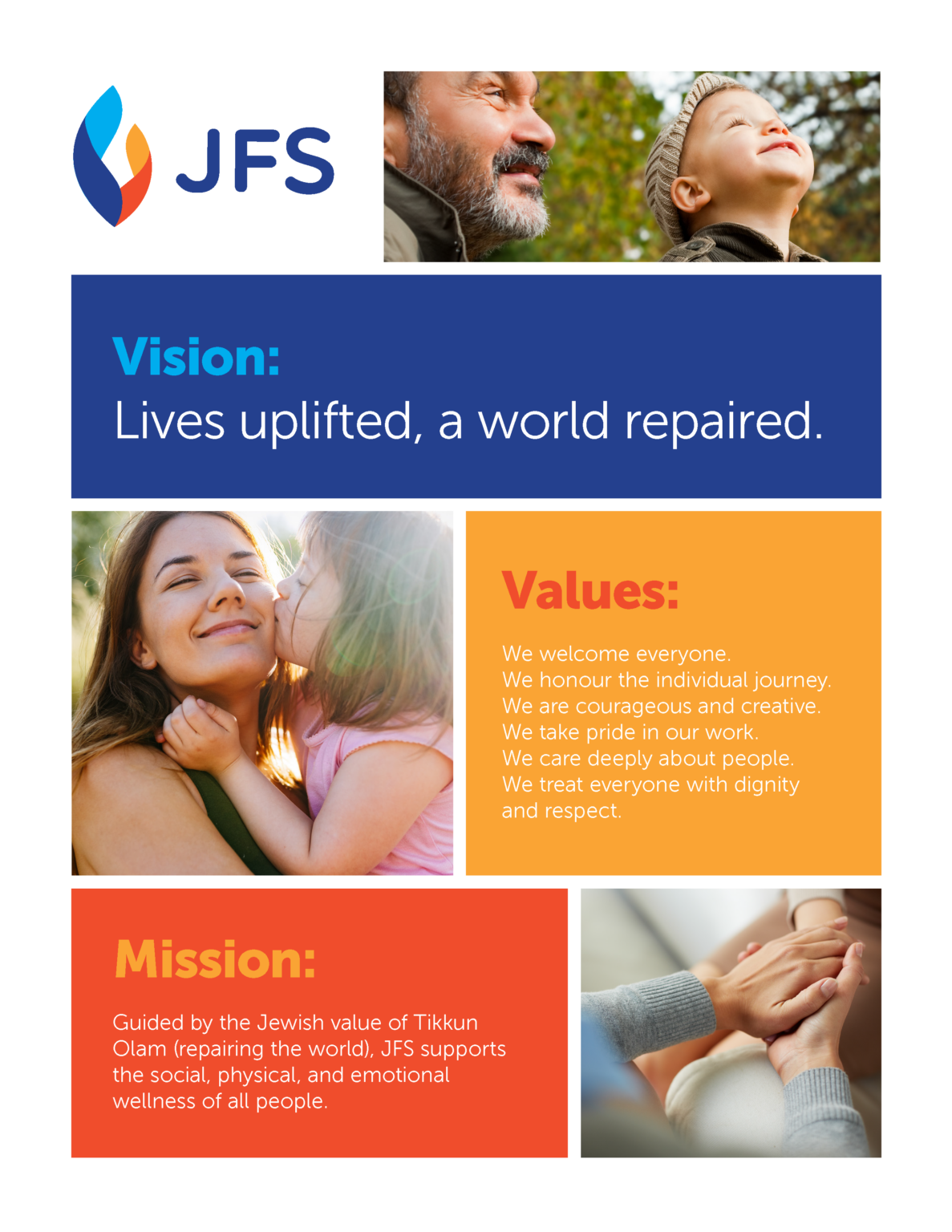 JFS Vision Mission Values